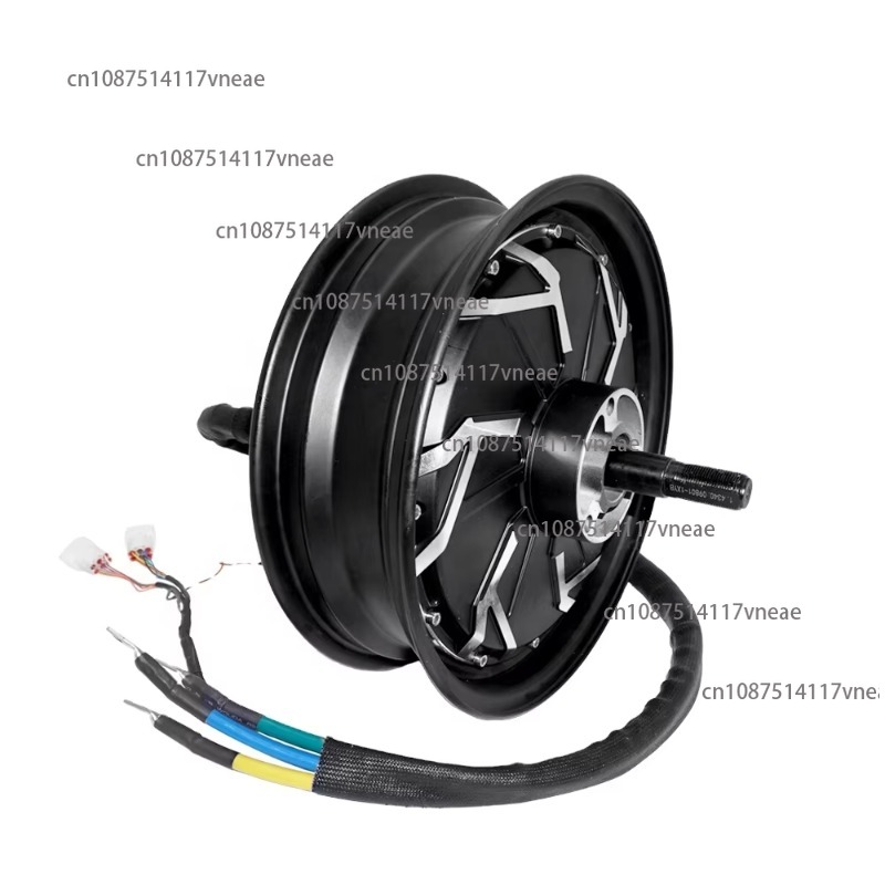 12000W Electric Motorcycle Hub Motor - มอเตอร์ 12000W 12x3.5นิ้ว QS260 70H V4