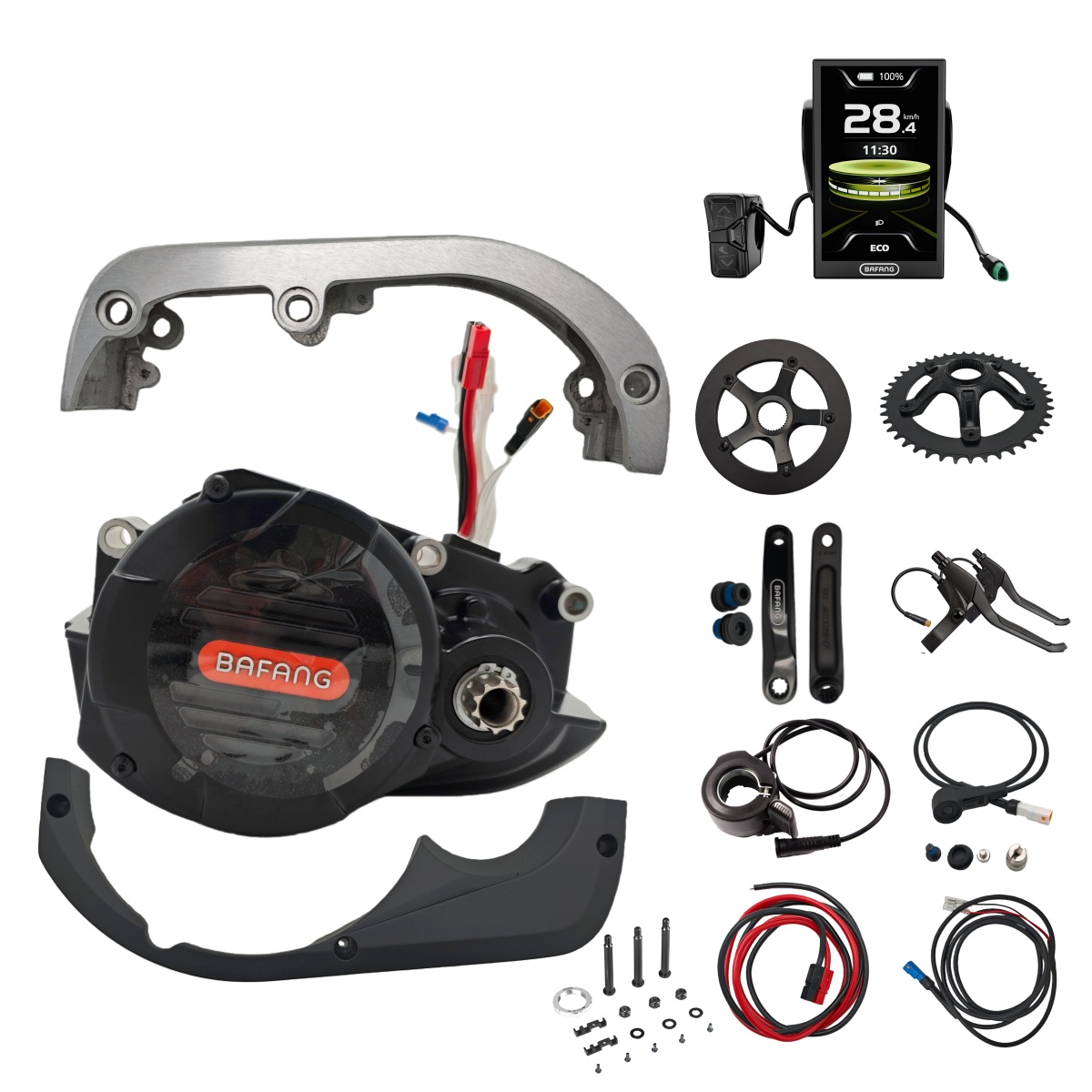 ชุดมอเตอร์ขับเคลื่อนกลาง Bafan - Mid Drive Conversion Kit 1000W บทวิจารณ์และราคา
