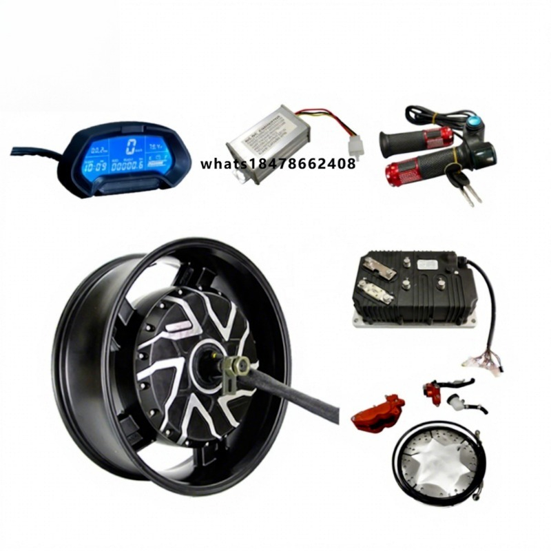 มอเตอร์ QS กำลังสูงสุด 12000 ว - 12000W Electric Motorcycle Hub Motor บทวิจารณ์และราคา
